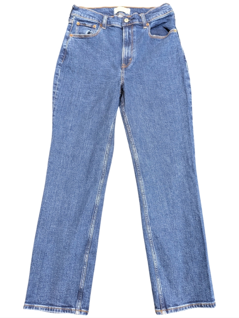 Abercrombie& Fitch The Ankle Straight Ultra High Rise Size 29/8